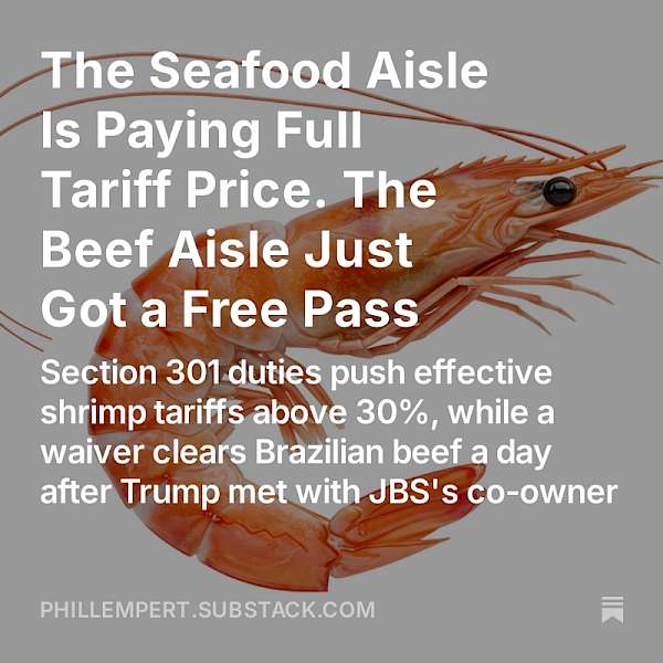 Shrimp Tariffs Are Hitting the Seafood Aisle. Here’s the Smarter Playbook for Retailers