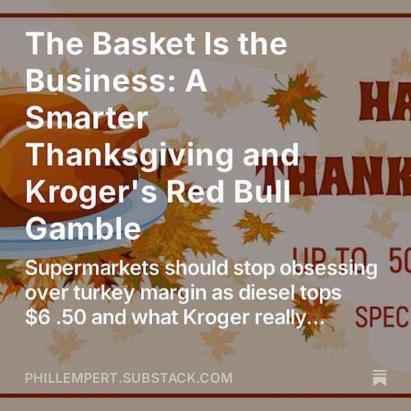 Nobody wakes up during Thanksgiving week thinking, “I have to run to go buy a turkey” because it’s always been there.